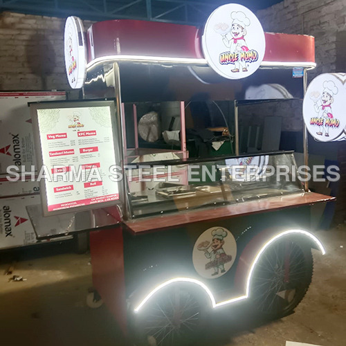 Model Food Cart - Color: As Per Availability