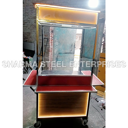 Foldable Food Stall - Color: As Per Requirement