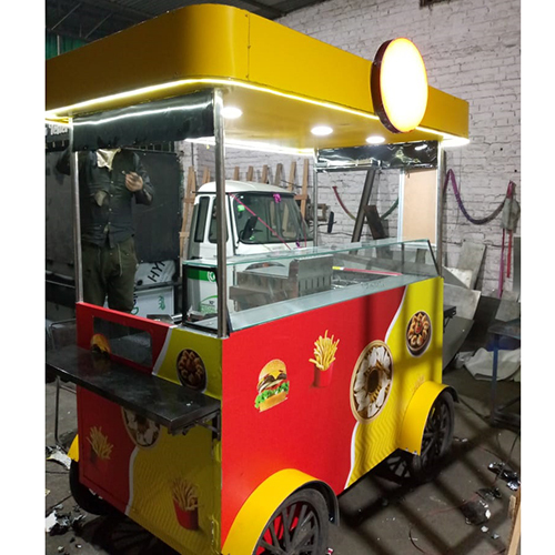 Foldable Food Stall - Color: As Per Requirement