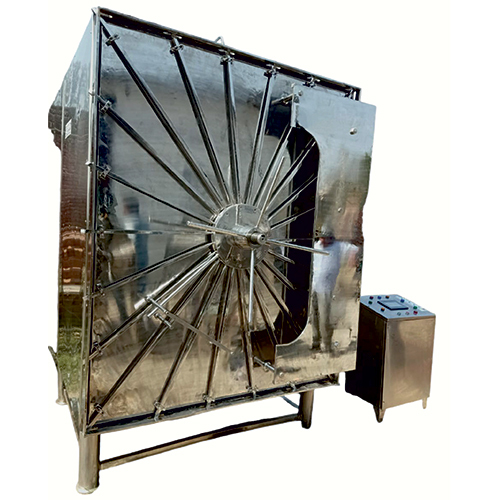 Industrial Rectangular Horizontal Semi And Fully Automatic Auto Clave - Color: Silver