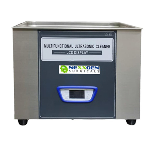 Ultrasonic Cleaner - Color: Silver