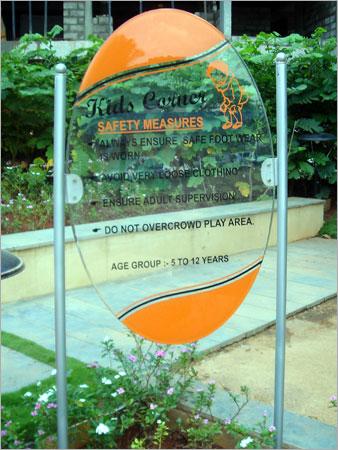 Digital Printed Signs - Acrylic & Metal, Variable Dimensions | Attractive Design, Clear Display, Corrosion Resistant, Customizable, Durable, High Visibility