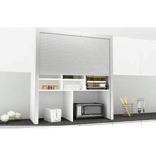 Manual Aluminum Rolling Shutter Cabinet - Application: Kitchen