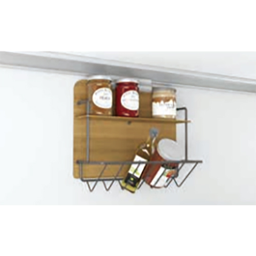 Ld725W Spice Rack Hanging - Color: Brown