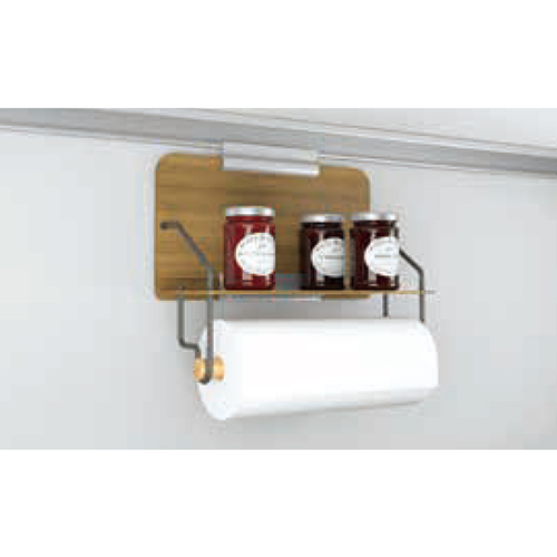 Ld721W Paper Towel Hanger - Color: Brown