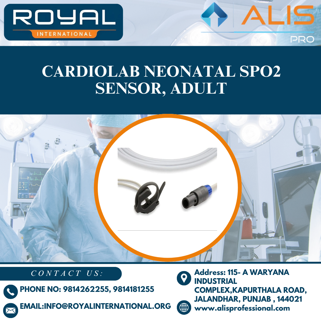 Cardiolab Neonatal Spo2 Sensor, Adult