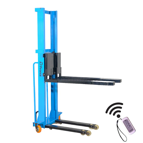 Pnxseslse-1016 Eco Semi-Electric Self-Loading Stacker - Color: Blue