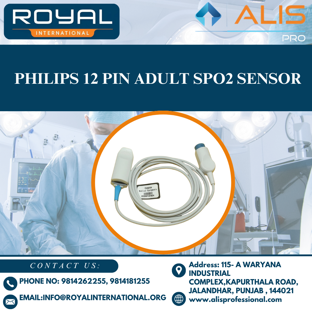 Philips 12 Pin Adult Spo2 Sensor