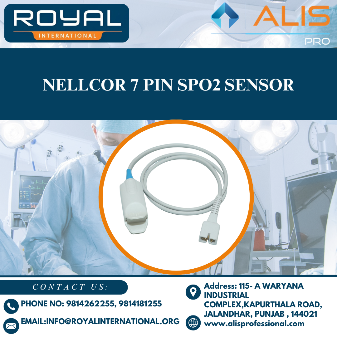 Nellcor 7 Pin Spo2 Sensor