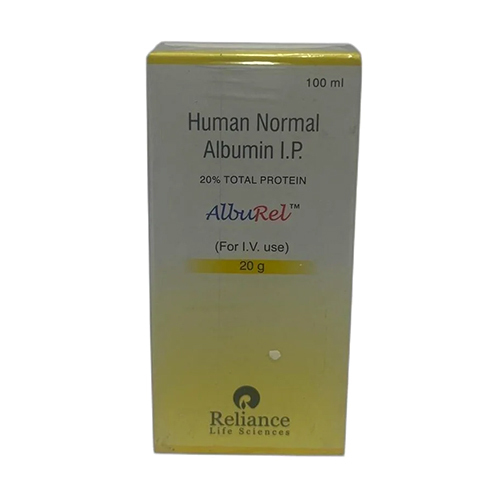 Human Normal Albumin Injection - 100 ML Liquid Formulation | Sterile Preparation for Shock, Burns, Liver Disease