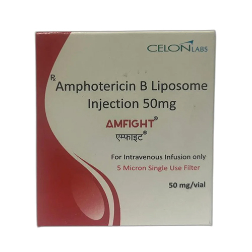 50 Mg Amphoterecin B Liposome Injection - Dosage Form: Liquid