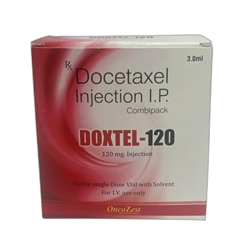 120 Mg Docetaxel Injection Ip - Dosage Form: Liquid