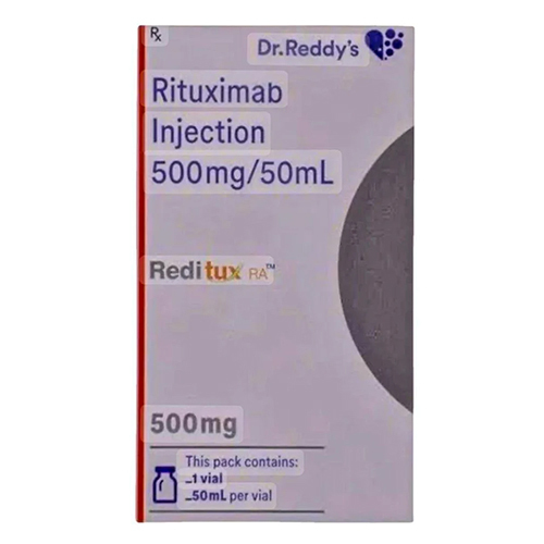 Rituximab Injection - 500 MG Liquid Dosage | Ideal for Immunosuppressive Therapy, Treats Non-Hodgkins Lymphoma, Chronic Lymphocytic Leukemia, and Rheumatoid Arthritis