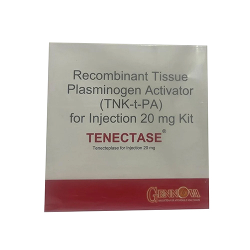 20 Mg Recombinant Tissue Plasminogen Activator For Injection - Dosage Form: Liquid