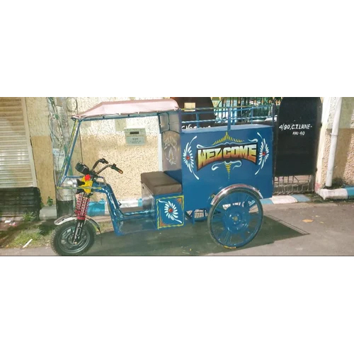 Closed Body Battery Operated E Rickshaw Loader