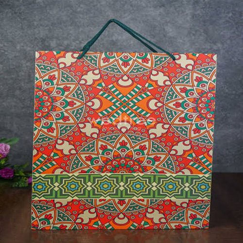 Printed Paper Bag - Color: Multicolor