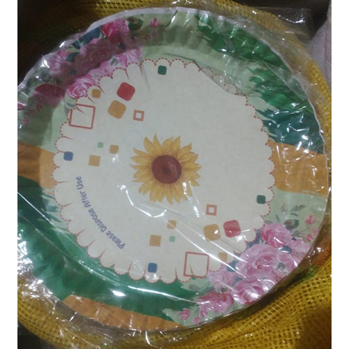 मुद्रित पेपर प्लेट