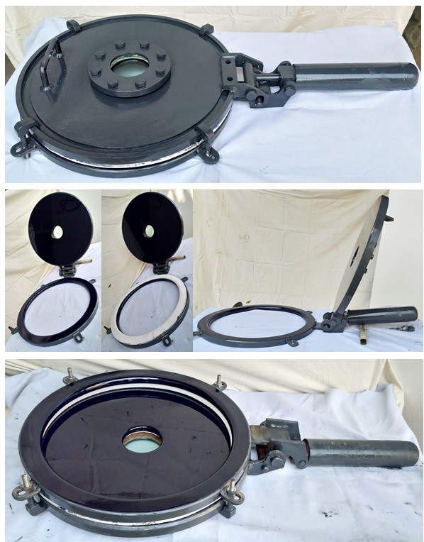 GLASS LINED MANHOLE & HANDHOLE COVER ASSEMBLY