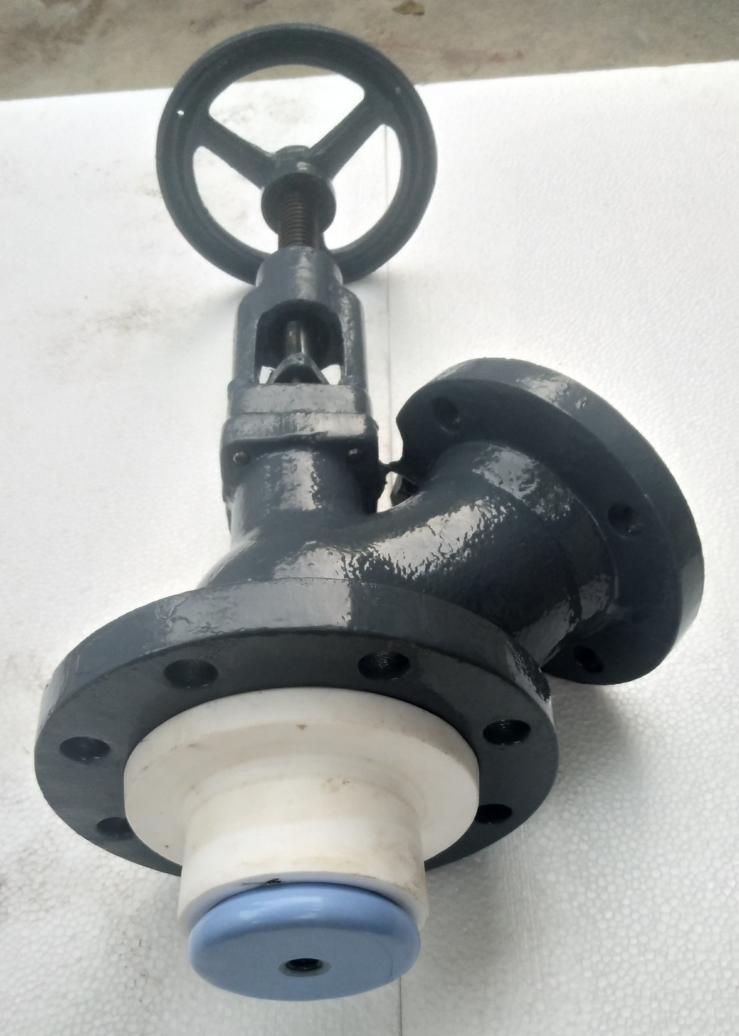 GLASS LINED BOTTOM VALVE