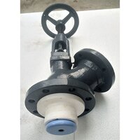 Glass Lined Bottom Valve - Color: Grey