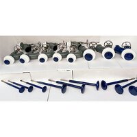 Glass Lined Flush Bottom Valve - Color: Grey