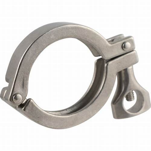 TC Clamp - Stainless Steel, 1/4" O.D. - 8" O.D., Silver | Heavy Duty, Ra 0.8 m, Pressure Rating 0.2 - 10 Bar, DIN 32676 & ISO 2852 Compliant, Ideal for Food & Beverage Applications