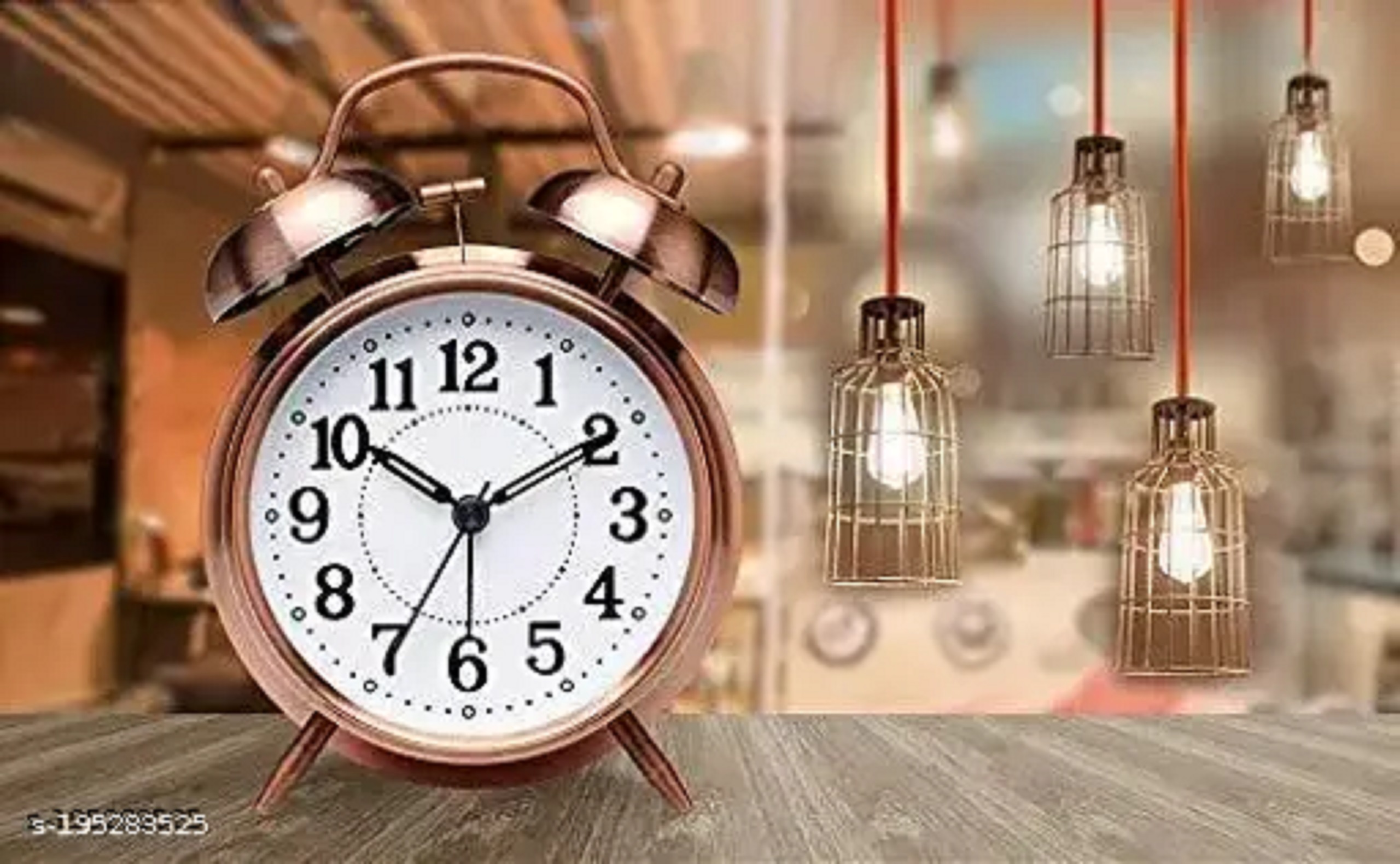Alarm Table Clocks - Sleek Modern Design, Multiple Alarm Settings - Perfect For Bedrooms Or Offices