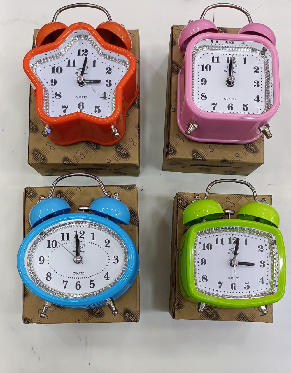 Alarm Table Clocks - Sleek Modern Design, Multiple Alarm Settings - Perfect For Bedrooms Or Offices