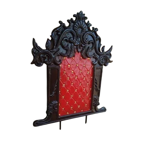 Wedding Chair Back Frame - Color: Black & Red