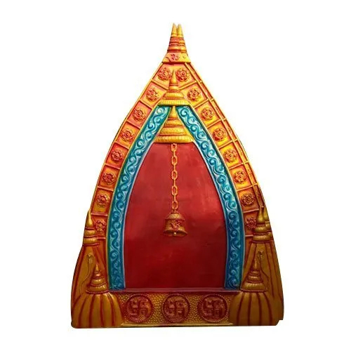 Pyramid Shape Decorative Item - Color: Multicolour