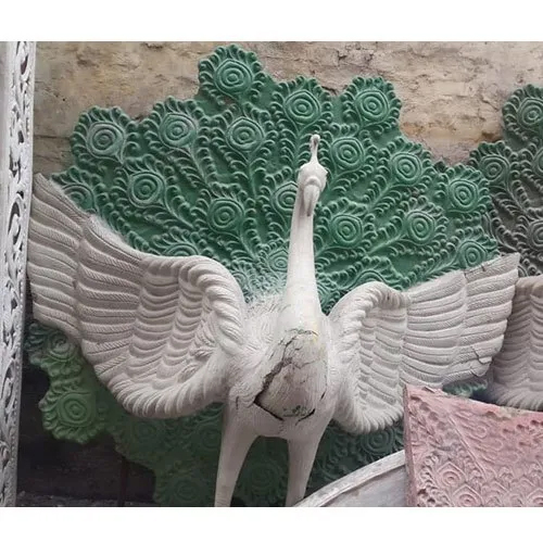 Decorative FRP Peacock Statue