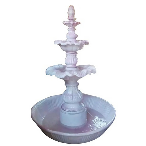 White Fiber Water Fountain - Feature: Easy Installation