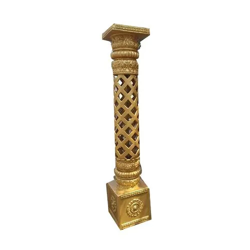 Frp Decorative Pillar - Color: Golden