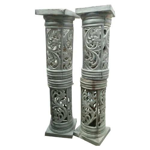 Frp Wedding Gate Pillar - Color: Silver