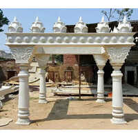 New Wedding Fiber Mandap - Color: Golden