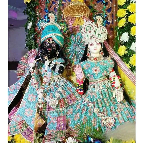 Radha Krishna Marble FRP Statue