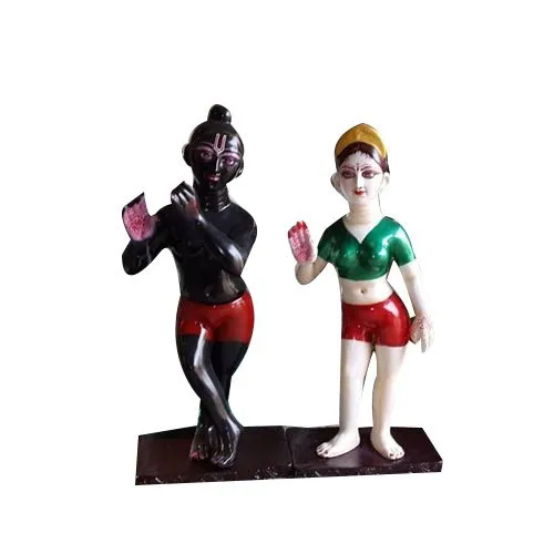 Frp Radha Krishna Statue - Color: Multicolour