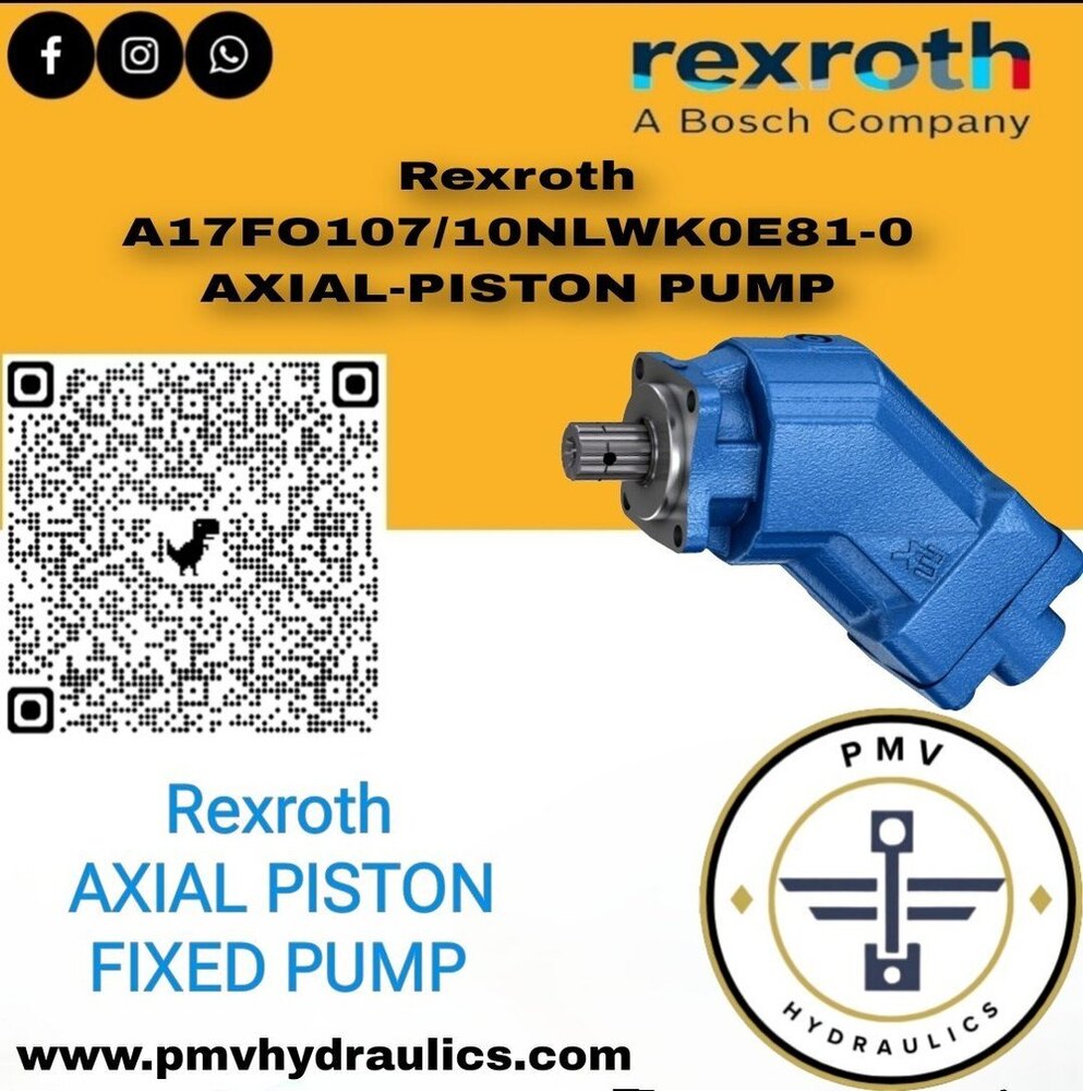 Rexroth A17FO107/10NLWK0E81-0 AXIAL-PISTON