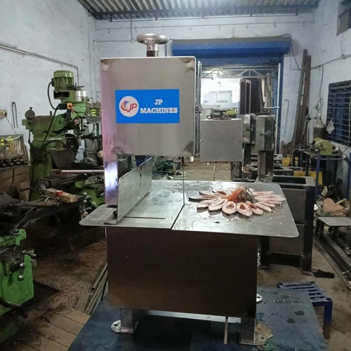 2 Hp Stainless Steel Fish Meat Slicing Machine - Color: Silver