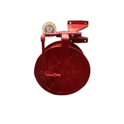 Hose Reel Drum - Mild Steel, 30 Meters Length, Vibrant Red | Durable, 1-Year Warranty, Ideal for Heavy-Duty Industrial Use