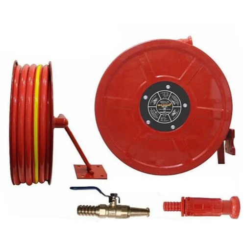 30M Fire Hose Reel - Color: Red