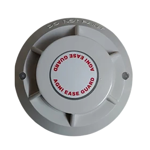 Smoke Detector Alarm - PVC Material, Classic White Color | -20Â°C to 60Â°C Temperature Range, Office Safety Warranty