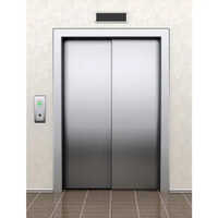 Stainless Steel Traction Elevator - Load Capacity: 350  Kilograms (kg)