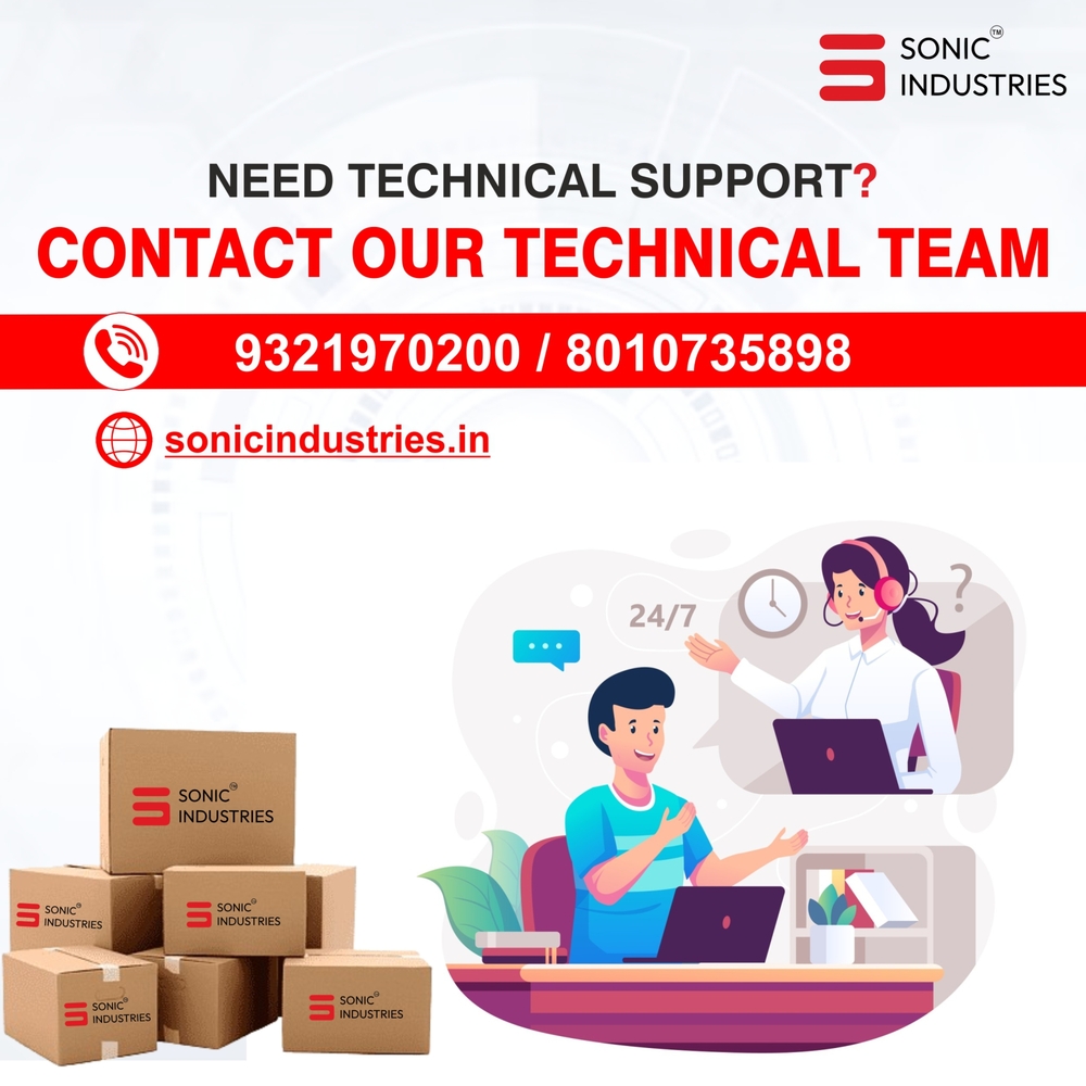 Sonic Industries FR900 Continuous Band Sealing MS Body Machine for Food Packets