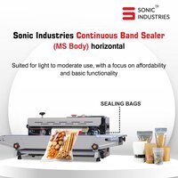 Sonic Industries FR900 Continuous Band Sealing MS Body Machine for Food Packets