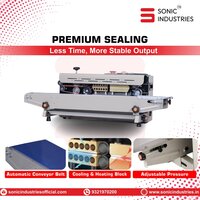 Sonic Industries FR900 Continuous Band Sealing MS Body Machine for Food Packets