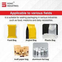 Sonic Industries FR900 Continuous Band Sealing MS Body Machine for Food Packets