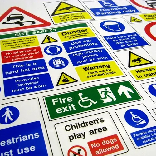 Safety Signage Boards Designing Service