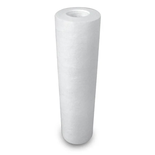 Meltblown Polypropylene Cartridge Filter - Color: White