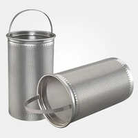 Industrial Stainless Steel Strainer - Color: Silver